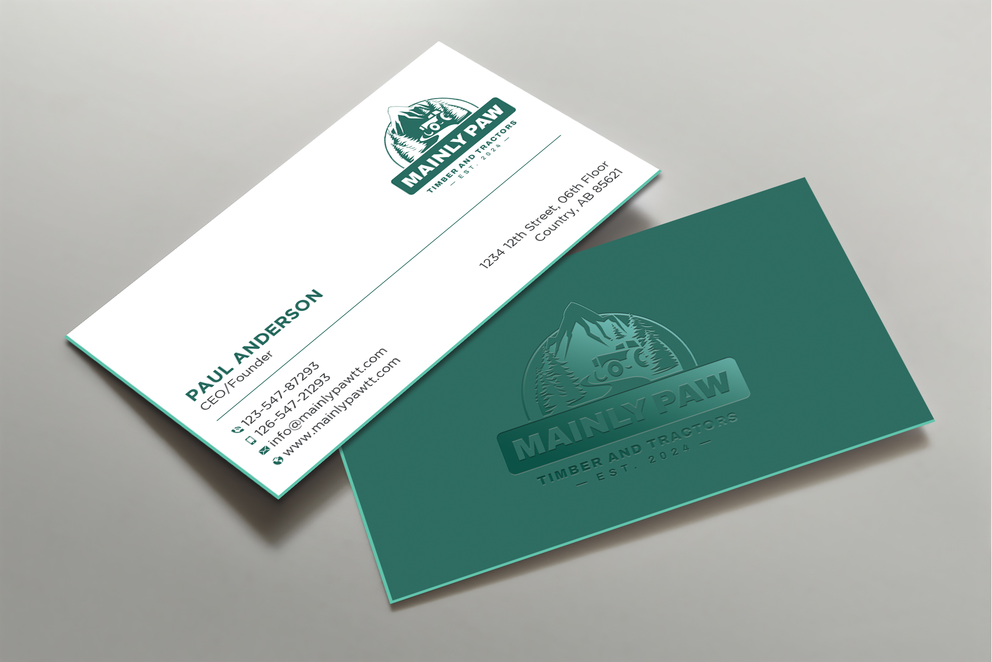 Visitenkarten-Design von Uttom 2 für Mainely Paws LLC | Design #33084037