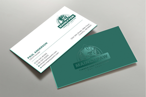 Visitenkarten-Design von Uttom 2 für Mainely Paws LLC | Design: #33084037