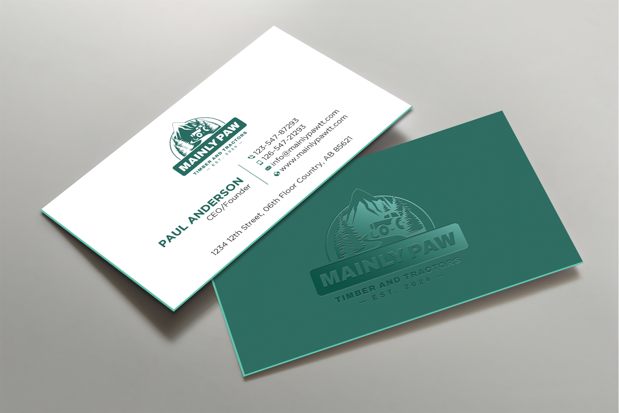 Visitenkarten-Design von Uttom 2 für Mainely Paws LLC | Design #33084041