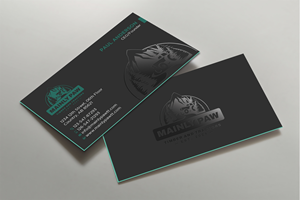 Visitenkarten-Design von Uttom 2 für Mainely Paws LLC | Design: #33084044