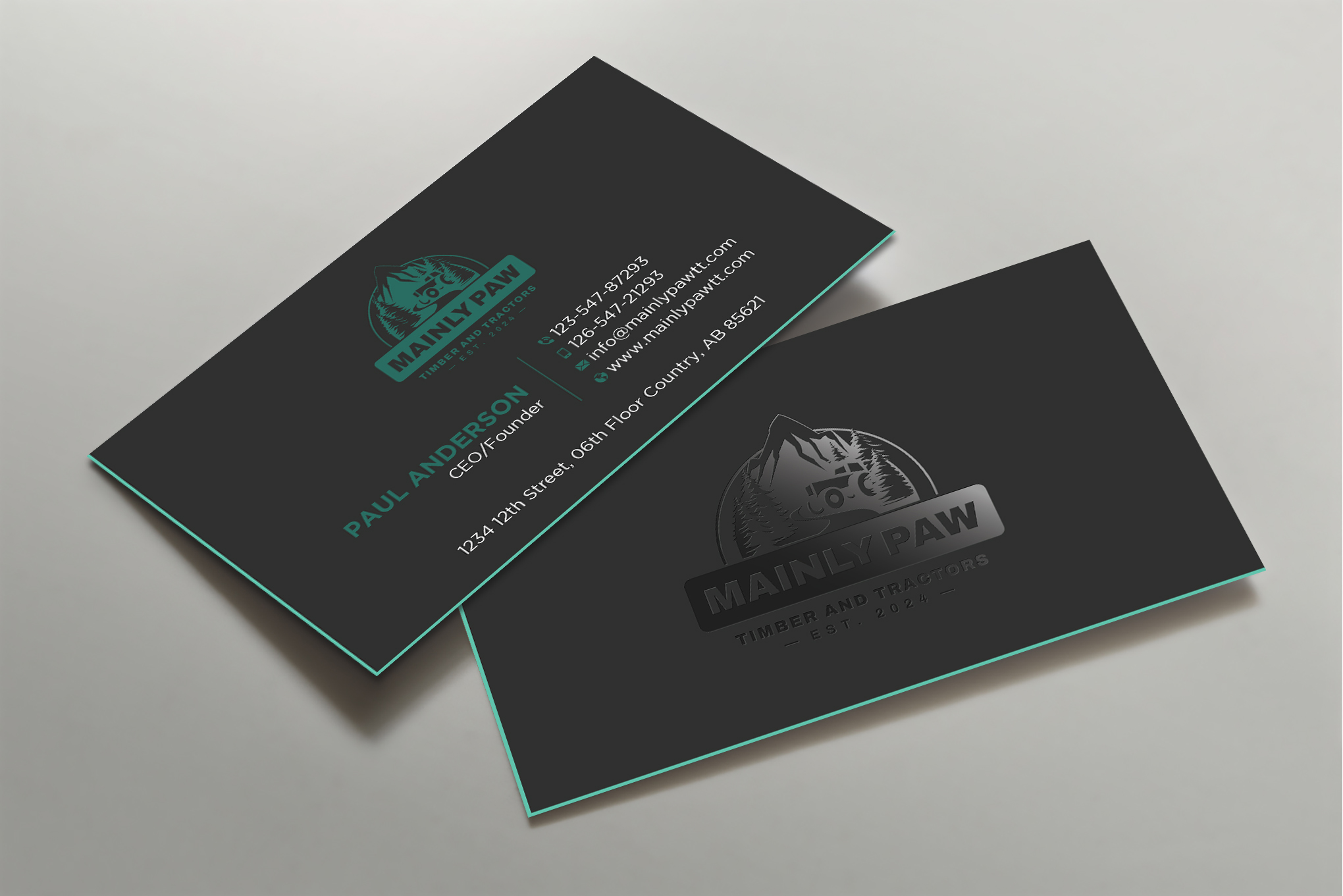 Visitenkarten-Design von Uttom 2 für Mainely Paws LLC | Design #33084045