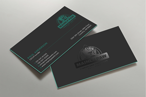 Visitenkarten-Design von Uttom 2 für Mainely Paws LLC | Design: #33084047