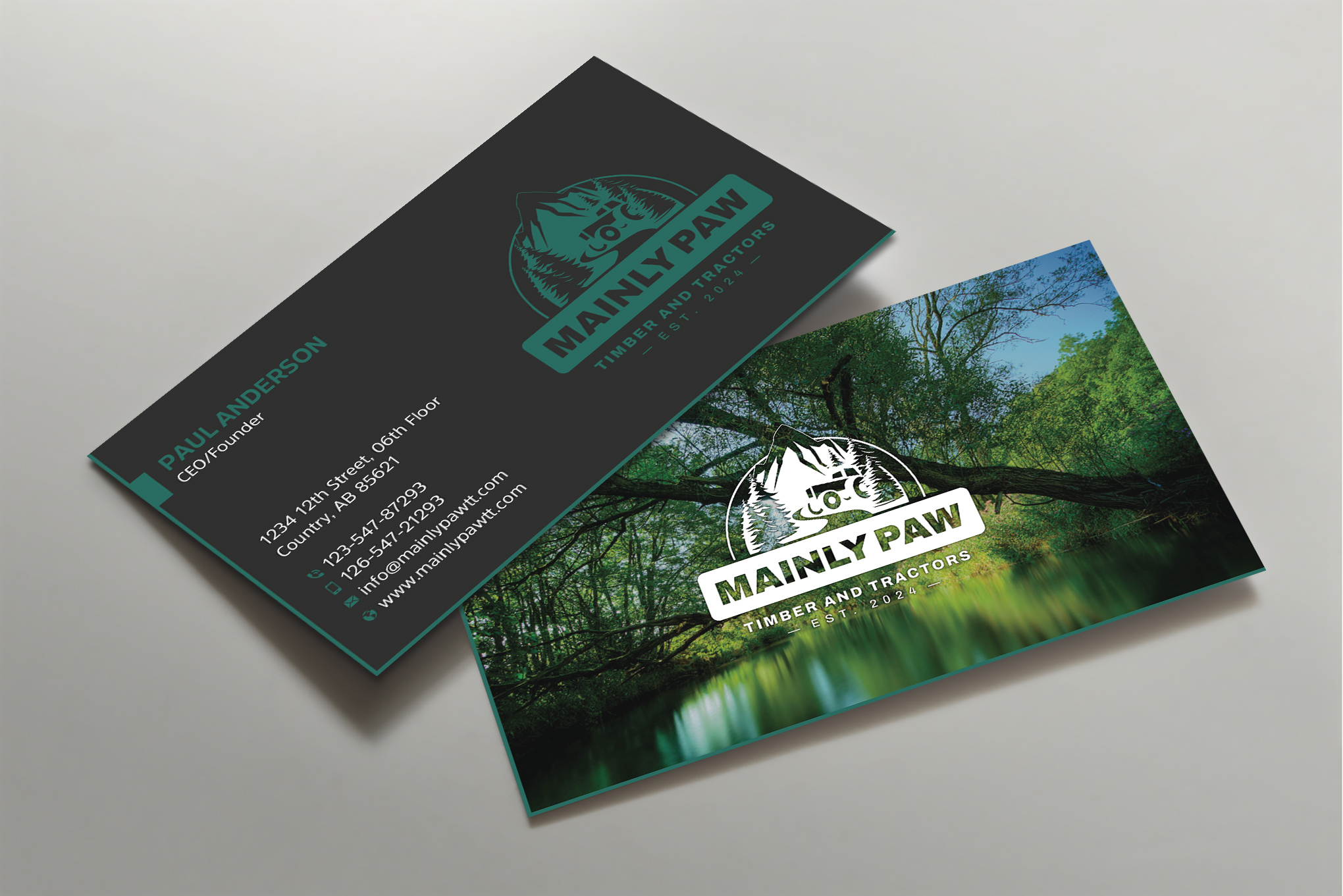 Business Card Design by Uttom 2 for Mainely Paws LLC | Design #33086975