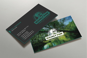 Business Card Design by Uttom 2 for Mainely Paws LLC | Design: #33086975