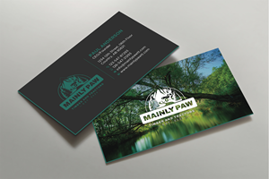 Business Card Design by Uttom 2 for Mainely Paws LLC | Design: #33086976