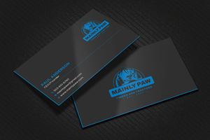 Business Card Design by Uttom 2 for Mainely Paws LLC | Design: #33087174