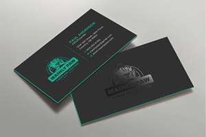 Business Card Design by Uttom 2 for Mainely Paws LLC | Design: #33087175