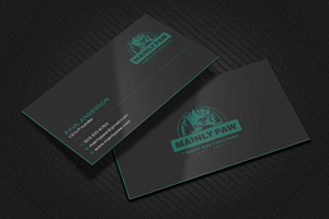 Business Card Design by Uttom 2 for Mainely Paws LLC | Design: #33087178