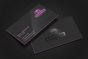 Business Card Design by Uttom 2 for Mainely Paws LLC | Design: #33087225