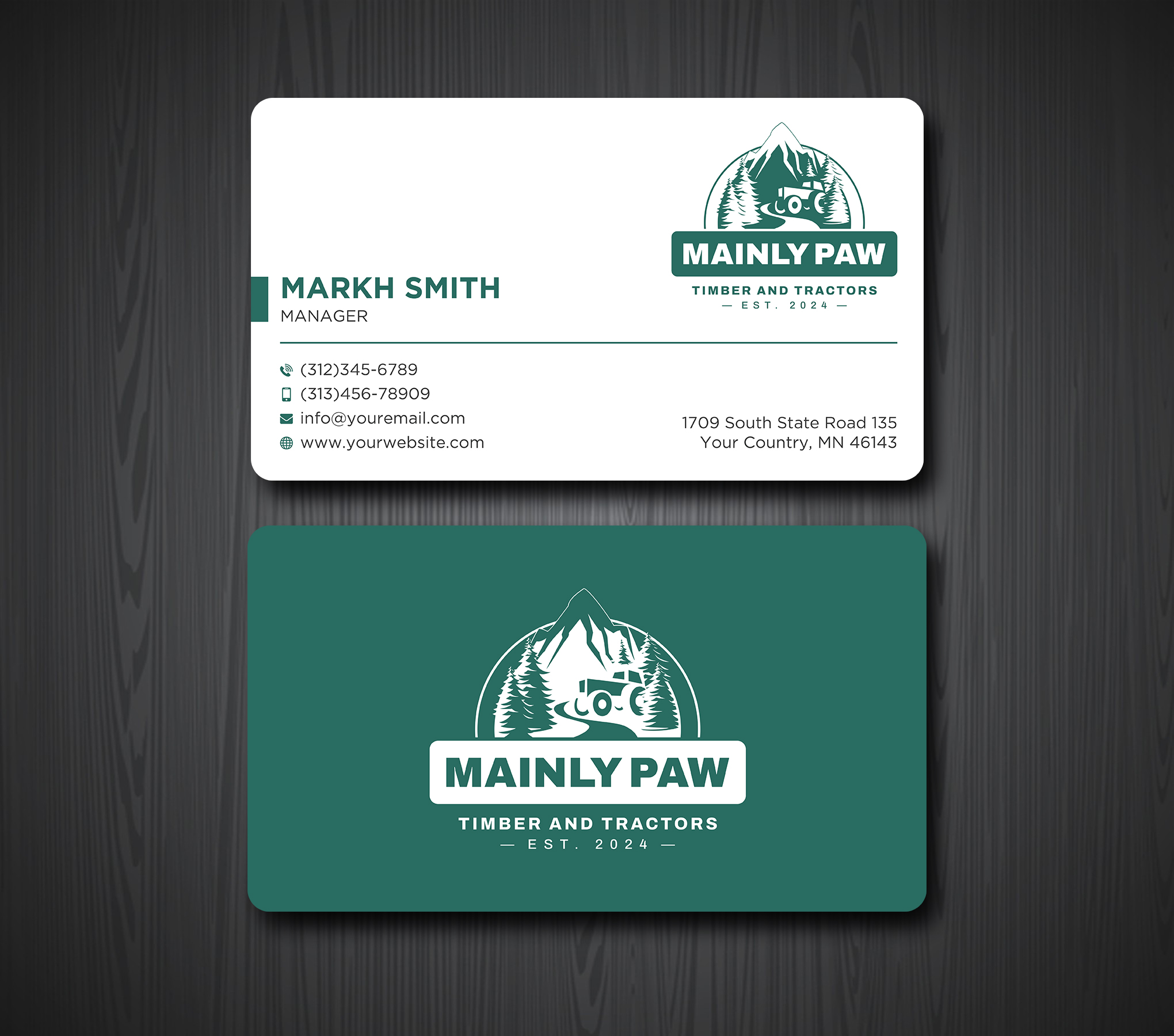 Visitenkarten-Design von Ekramul Hossen 2 für Mainely Paws LLC | Design #33083138