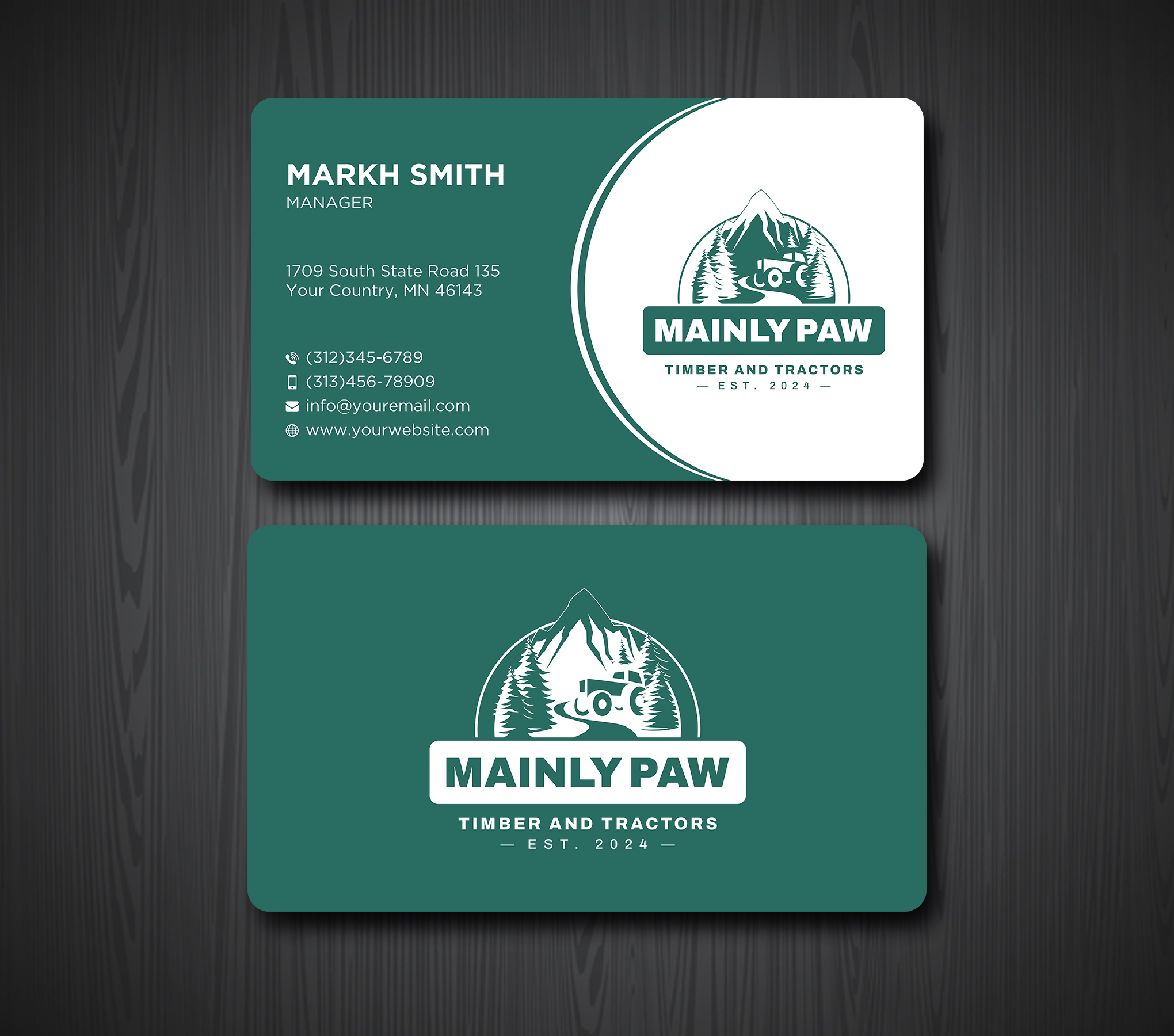 Visitenkarten-Design von Ekramul Hossen 2 für Mainely Paws LLC | Design #33083153