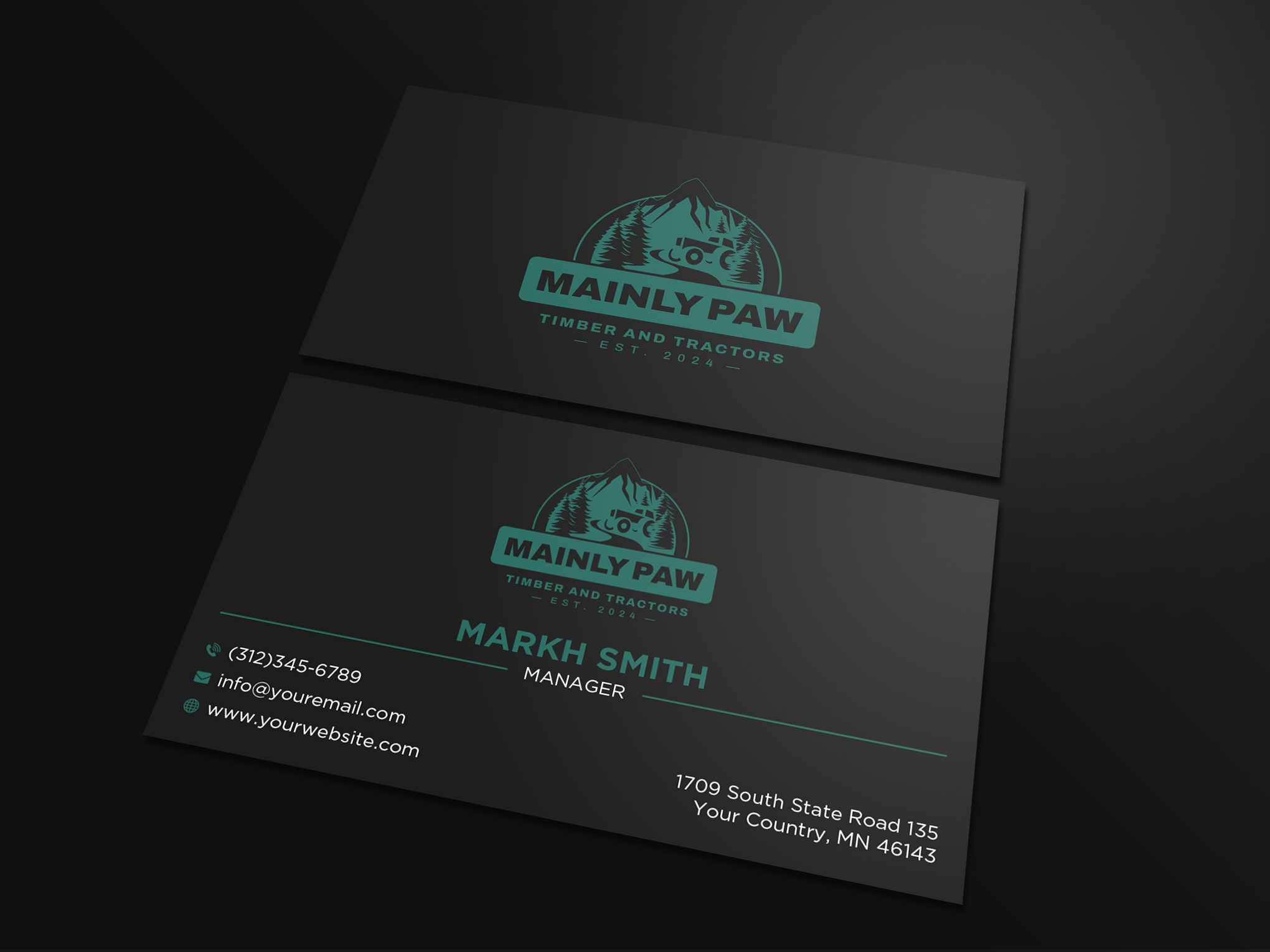 Visitenkarten-Design von Ekramul Hossen 2 für Mainely Paws LLC | Design #33083181