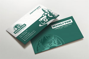 Visitenkarten-Design von Imagine design000 für Mainely Paws LLC | Design: #33084158