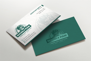 Business Card Design by Imagine design000 for Mainely Paws LLC | Design: #33084174