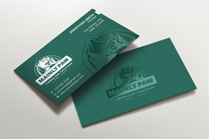 Business Card Design by Imagine design000 for Mainely Paws LLC | Design: #33084192