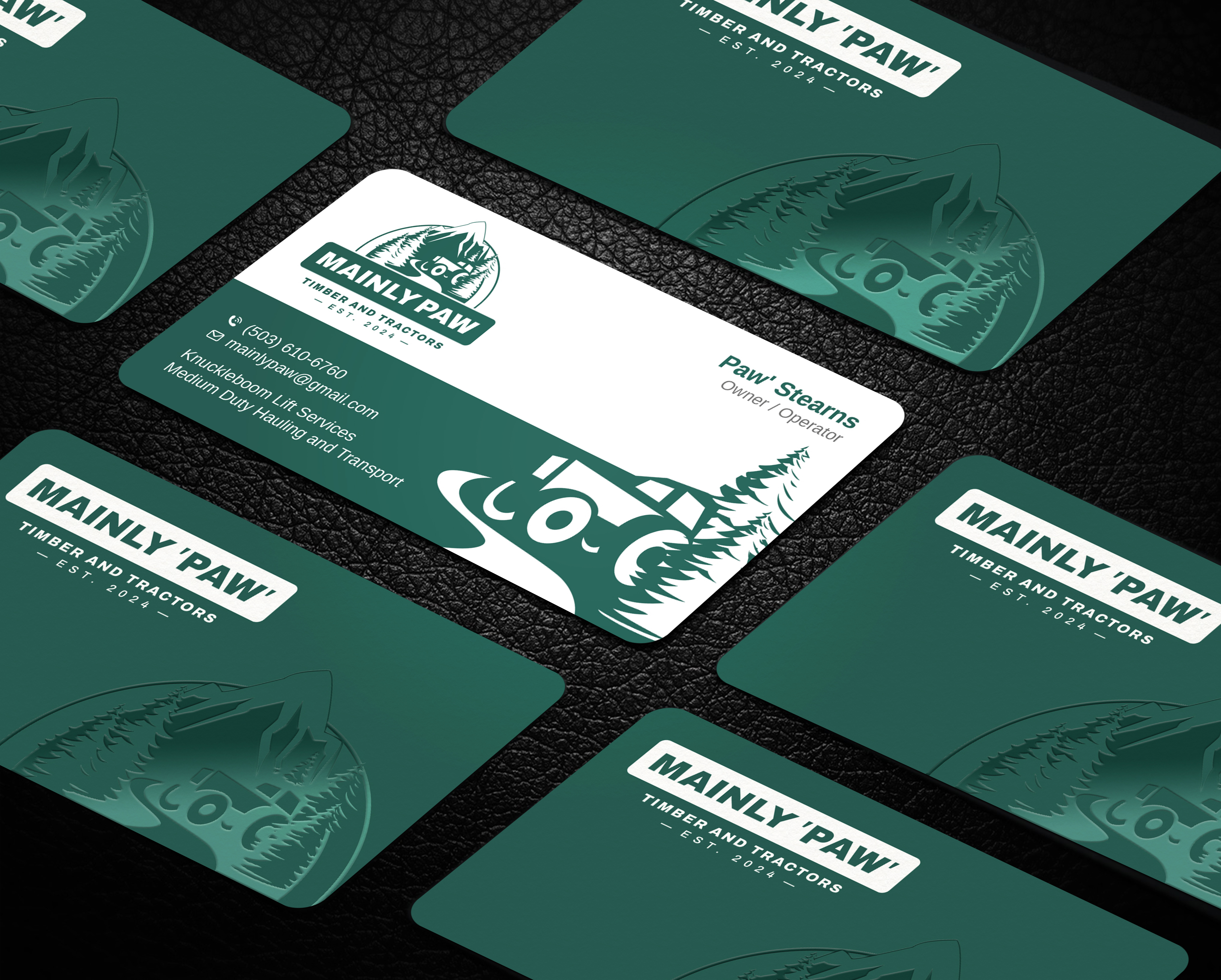 Business Card Design by Imagine design000 for Mainely Paws LLC | Design #33089397