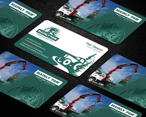 Visitenkarten-Design von Imagine design000 für Mainely Paws LLC | Design: #33089399