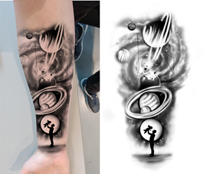Diseño de Tatuaje por ioio para este proyecto | Diseño: #33115107