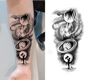 Diseño de Tatuaje por ioio para este proyecto | Diseño: #33121096