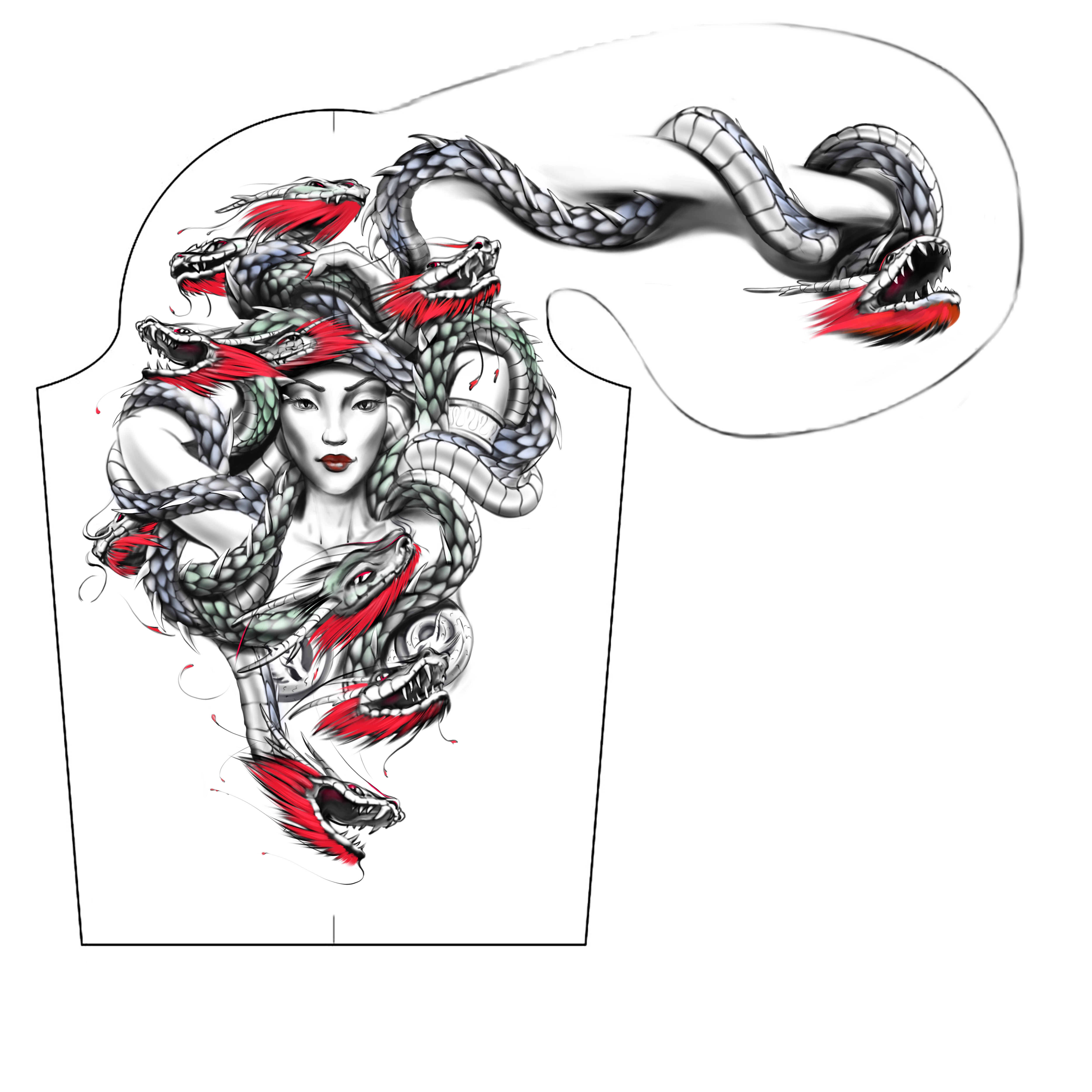 Tattoo Design by Yevhen (Ukrdesign) for this project | Design #33116272