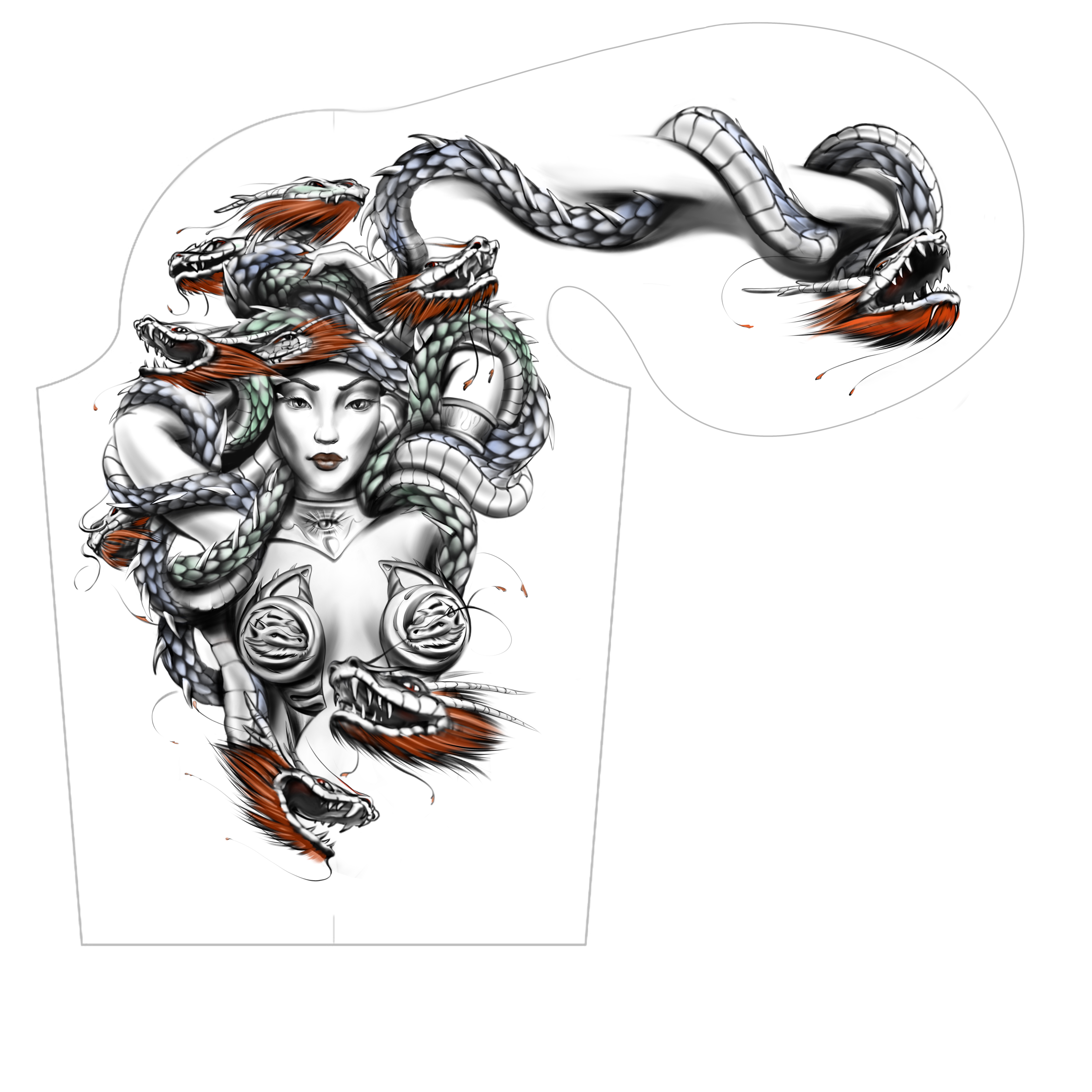 Tattoo Design by Yevhen (Ukrdesign) for this project | Design #33137241