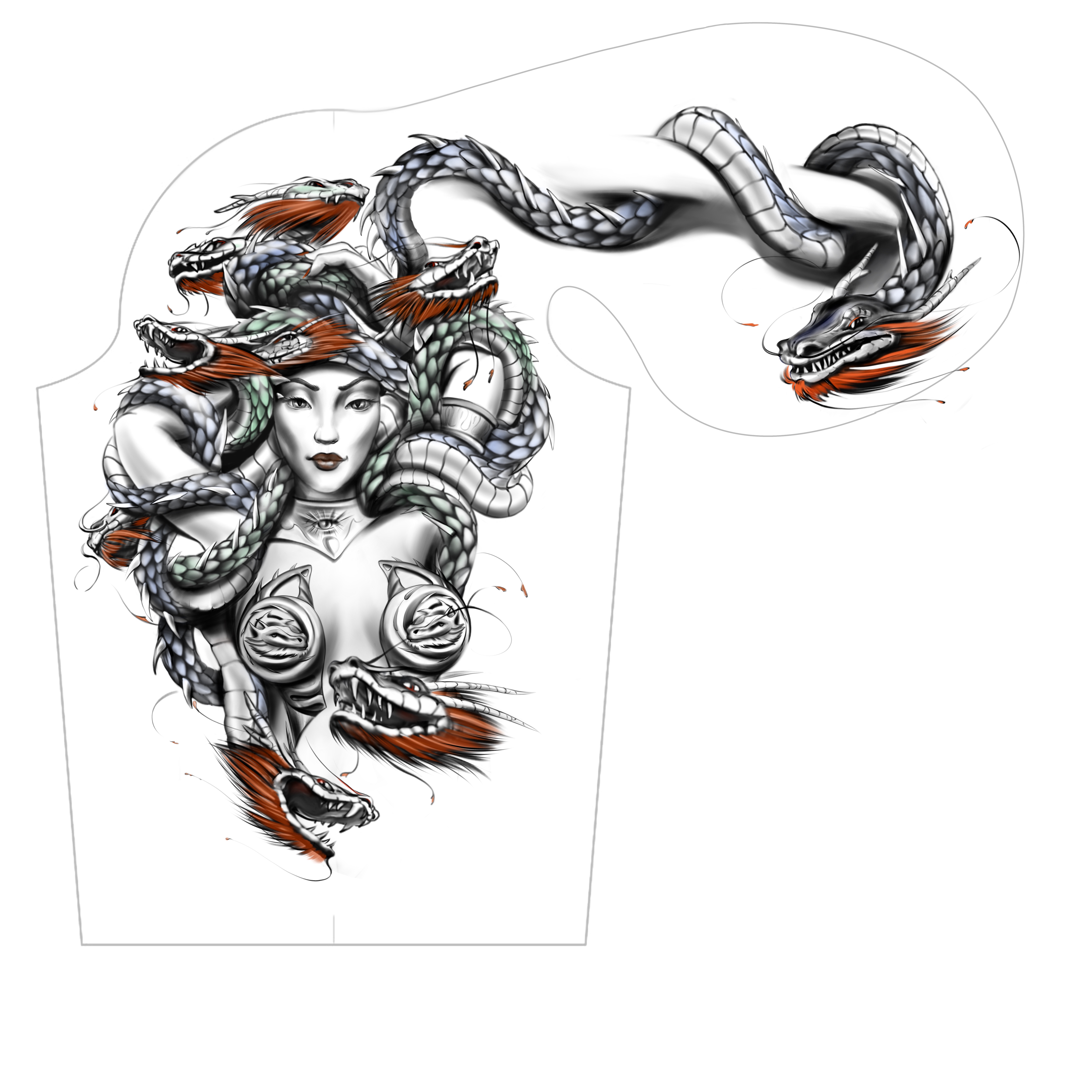 Tattoo Design by Yevhen (Ukrdesign) for this project | Design #33163856