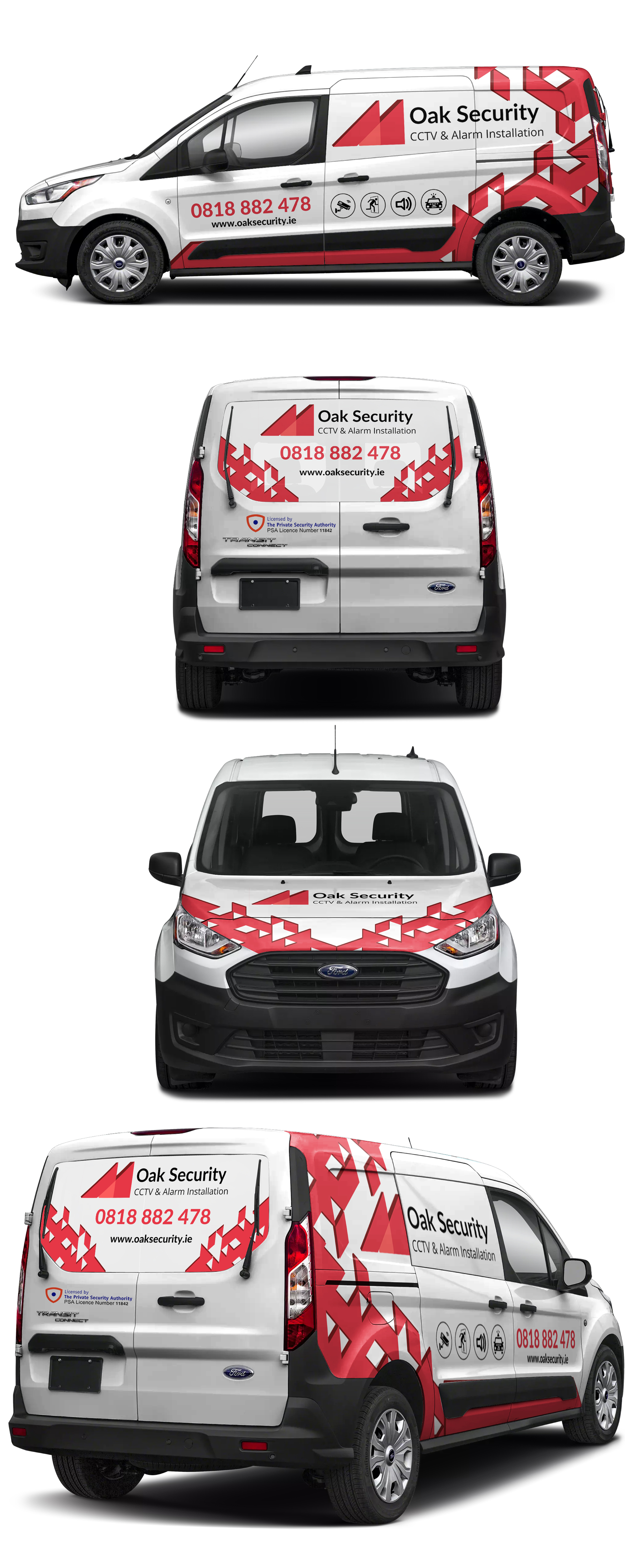 Car Wrap Design by AZ_Studio for Oak Security | Design #33094393