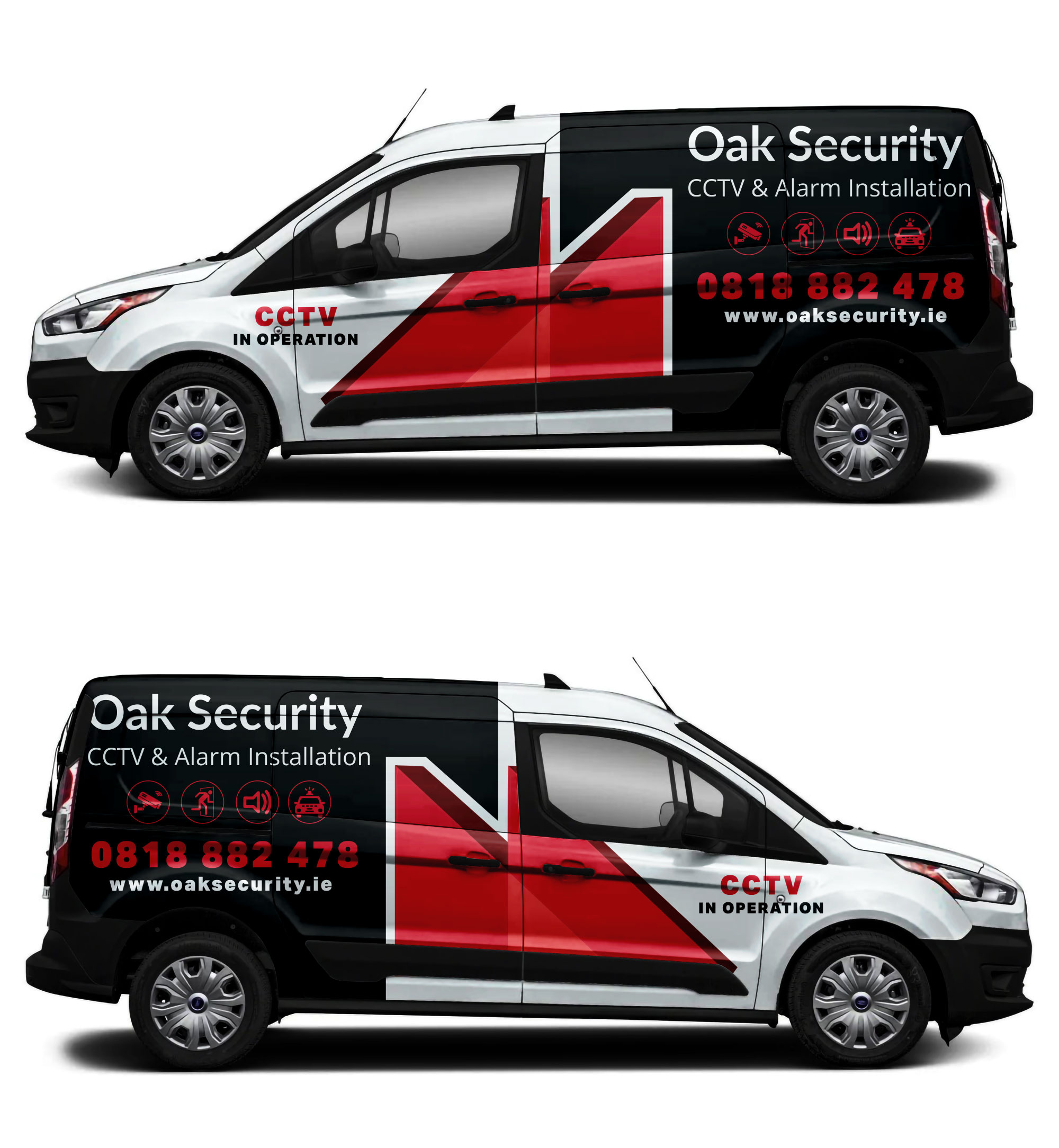 Car Wrap Design by LAXMI DESIGNHUB for Oak Security | Design #33091414