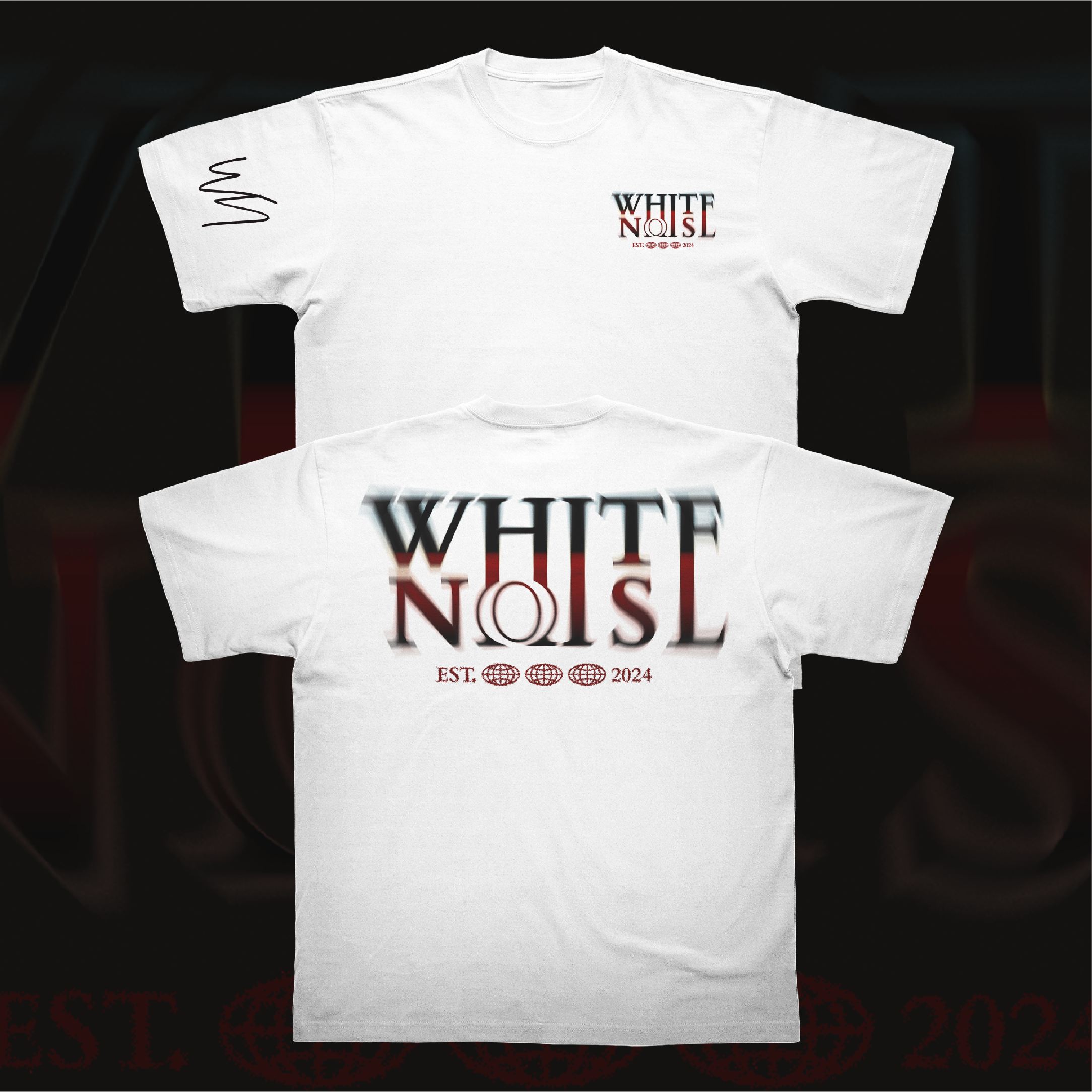 T-shirt Design by Rifqi 7 for White Noise Apparel | Design #33100785