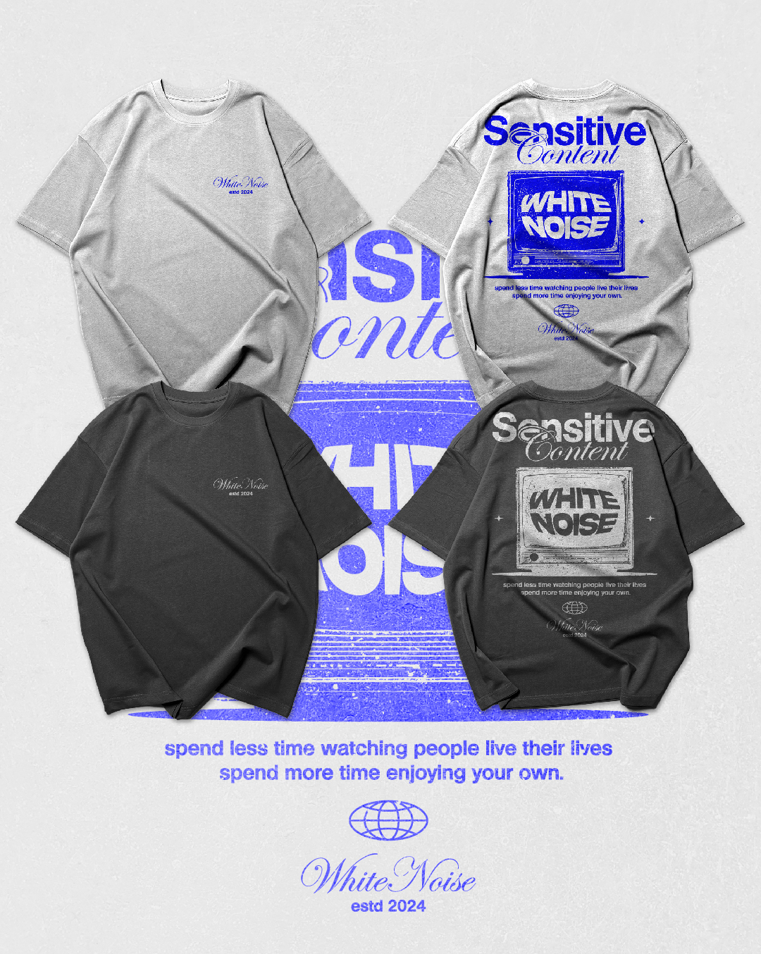 T-shirt Design by zero creative for White Noise Apparel | Design #33094766