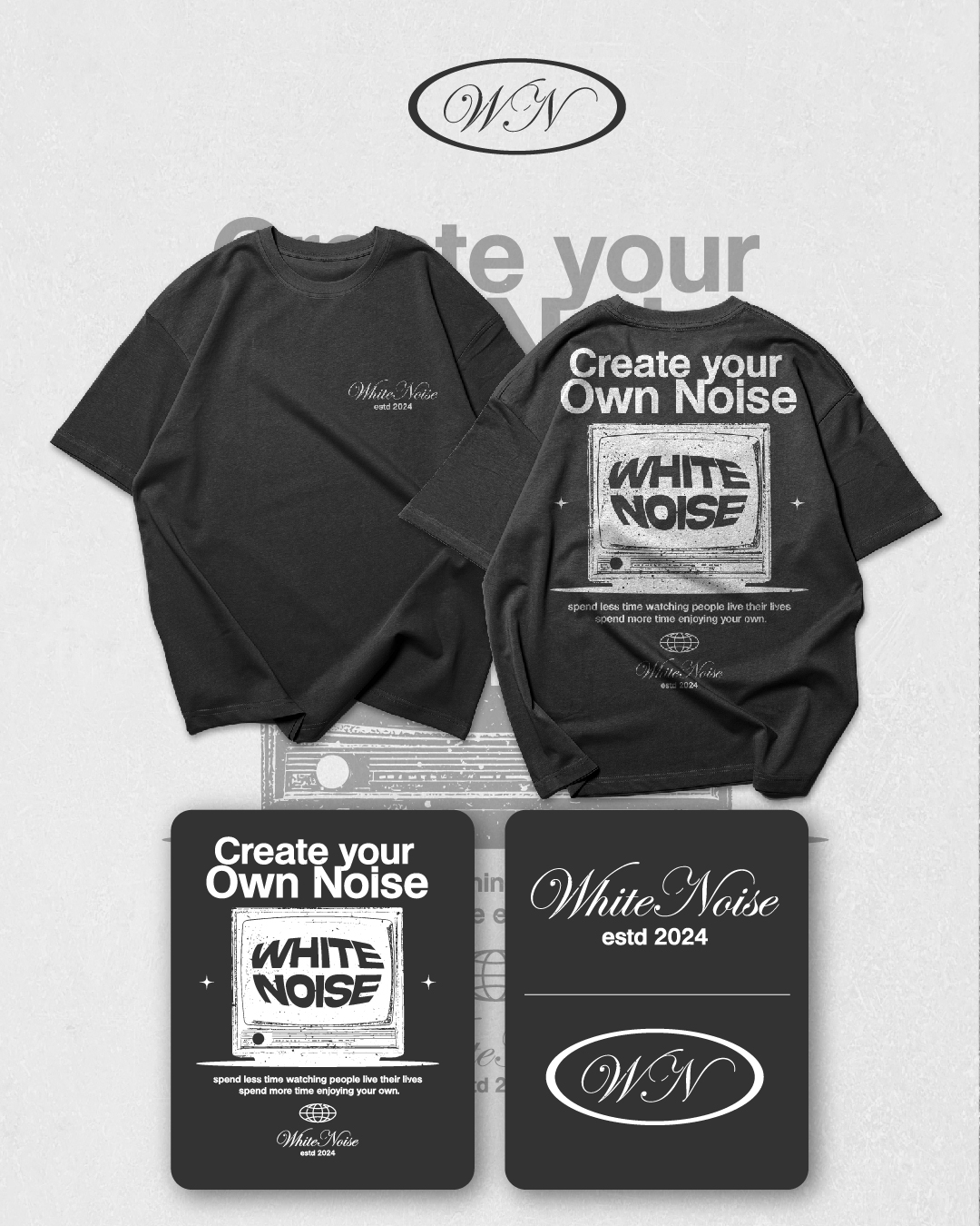 T-shirt Design by zero creative for White Noise Apparel | Design #33097156