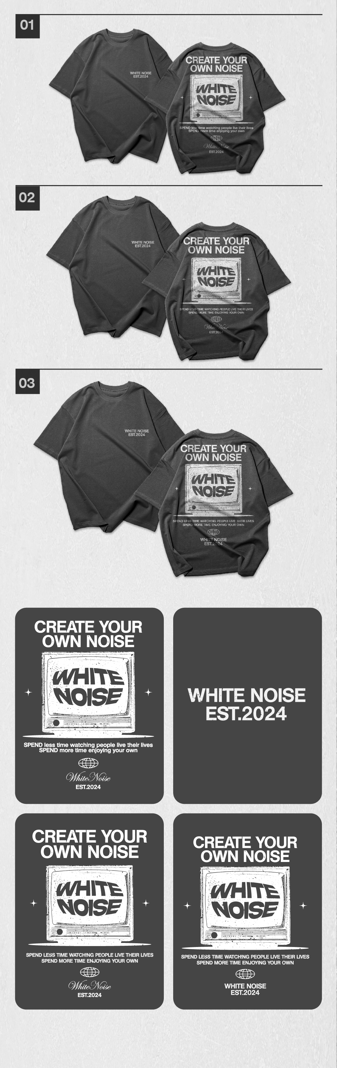 T-shirt Design by zero creative for White Noise Apparel | Design #33100976