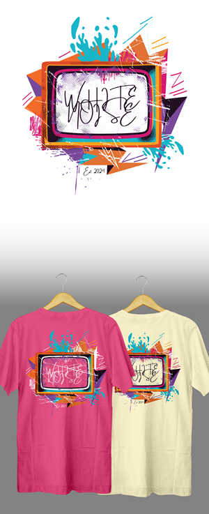 T-Shirt-Design von Baraka Joe für White Noise Apparel | Design #33092545