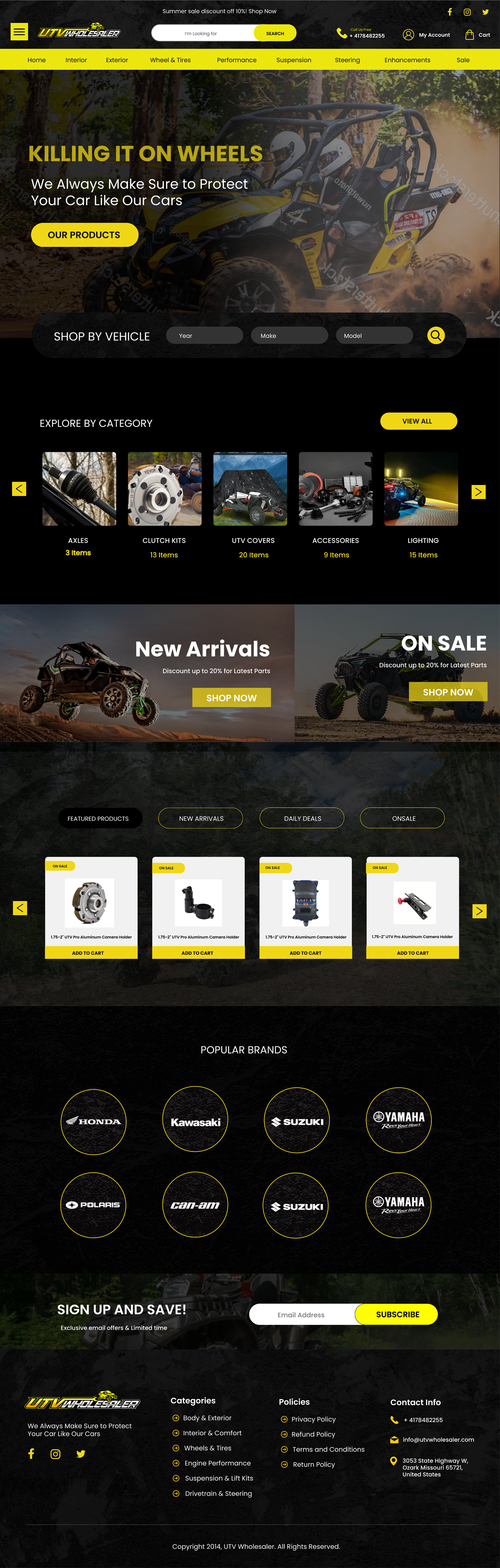 Shopify Design by WahDesign for this project | Design #33161358