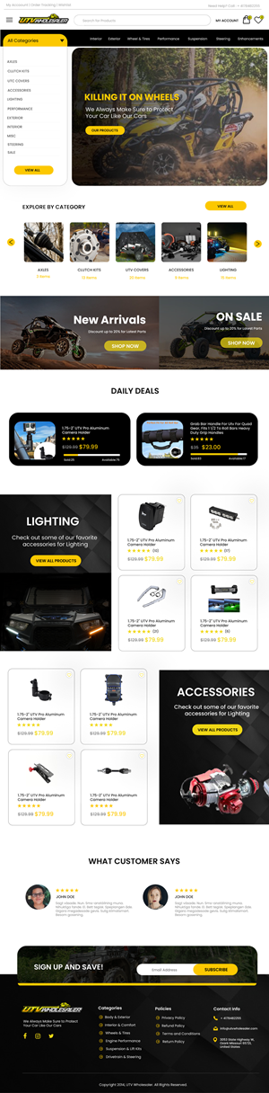 Shopify-Design von WahDesign für dieses Projekt | Design #33185063