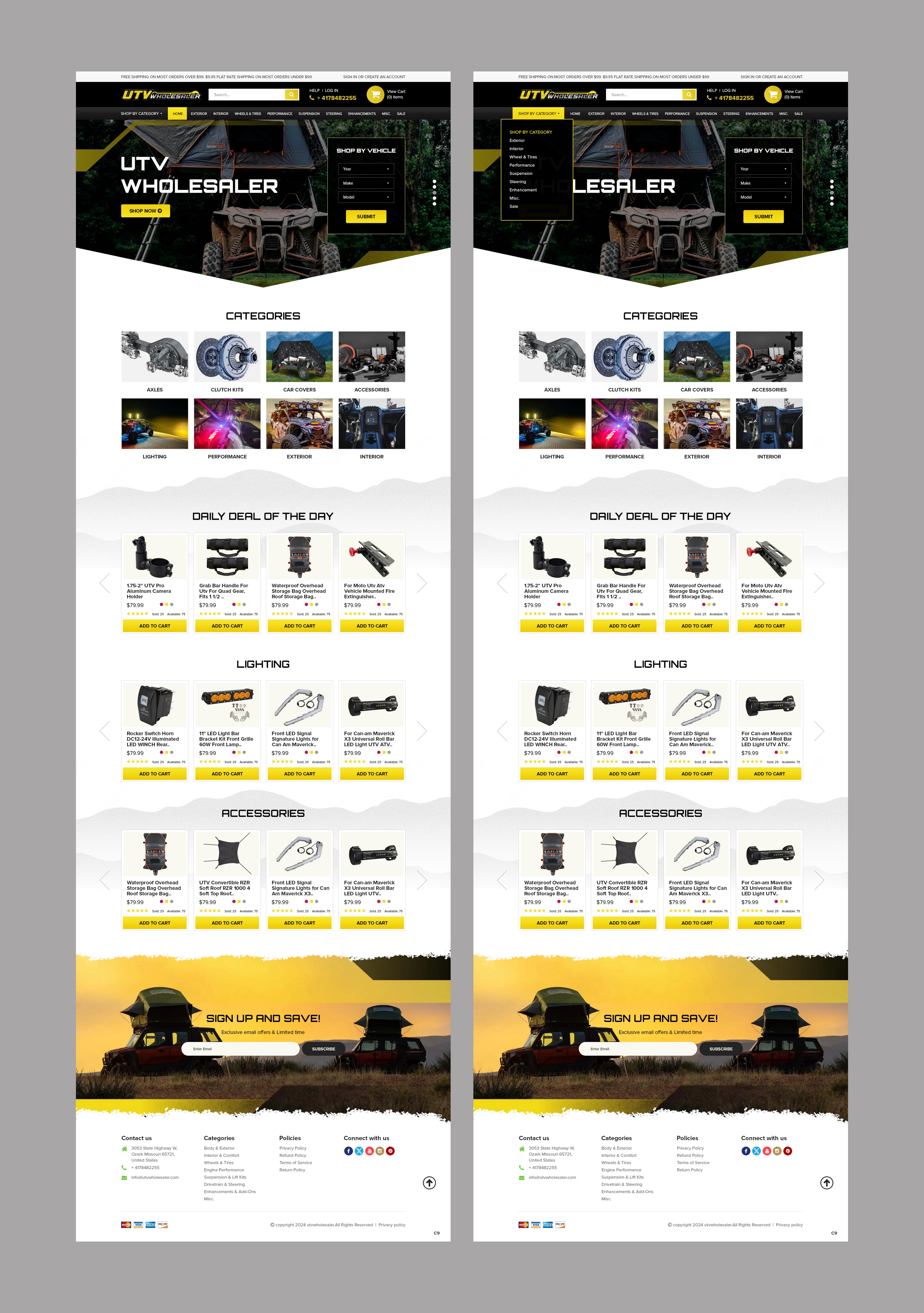 Shopify Design by pb for this project | Design #33099243