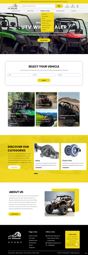 Shopify Design by pb for this project | Design: #33099244