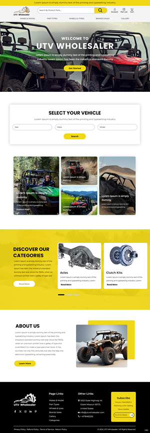 Shopify Design by pb for this project | Design: #33099248