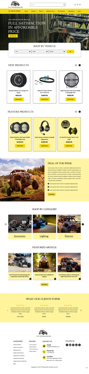 Shopify Design by pb for this project | Design: #33110287