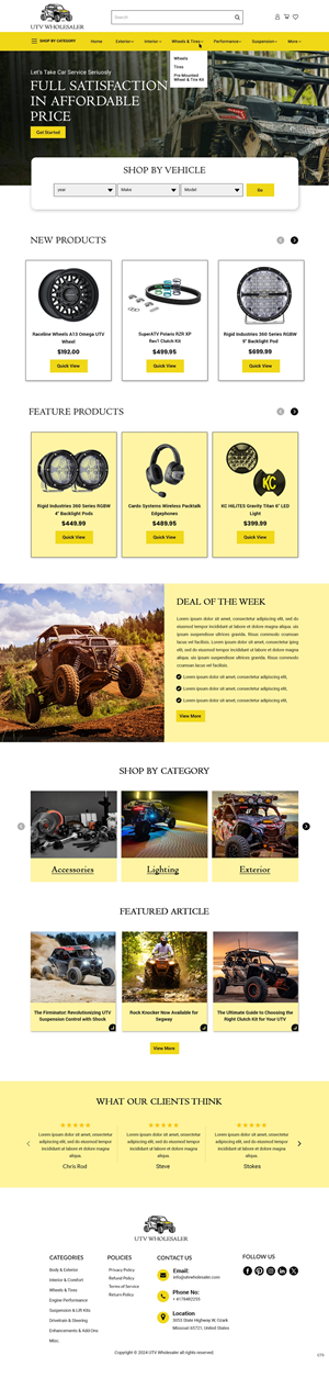 Shopify Design by pb for this project | Design: #33110289