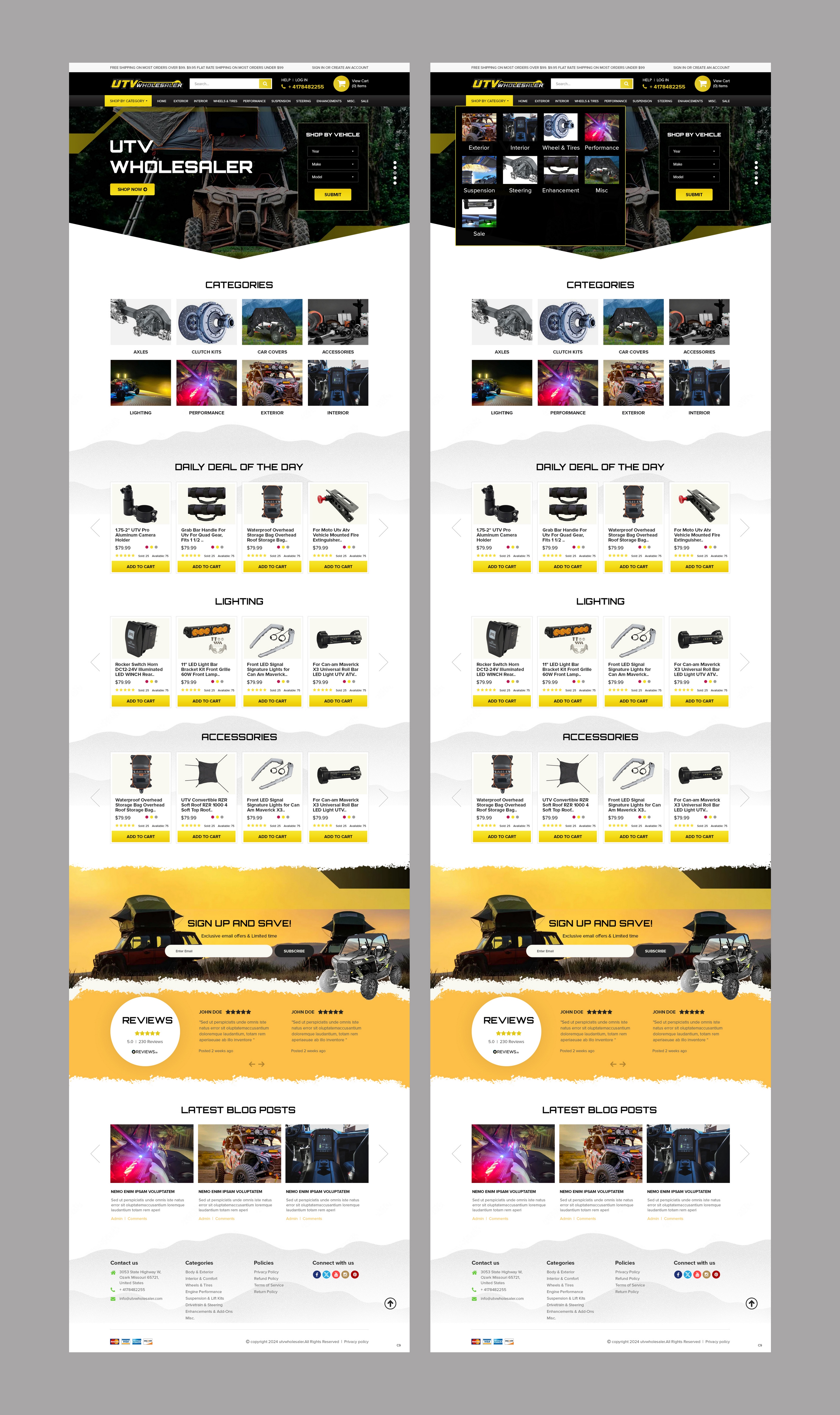 Shopify Design by pb for this project | Design #33117405