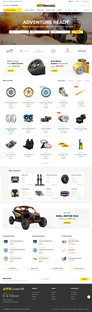 Shopify-Design von Amd87 für dieses Projekt | Design #33172887