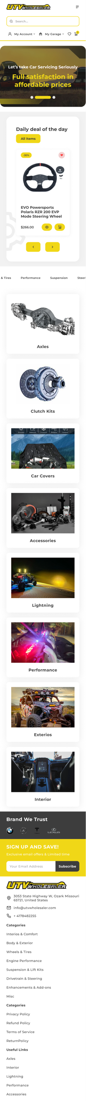Shopify Design by Taufik H for this project | Design: #33130386