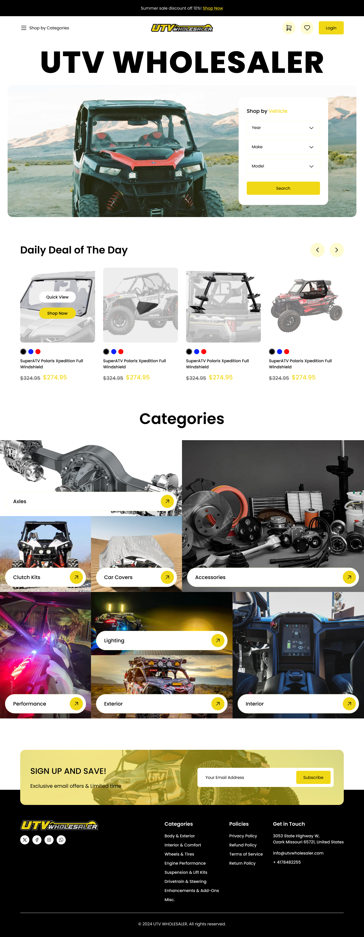 Shopify-Design von Taufik H für dieses Projekt | Design #33130468