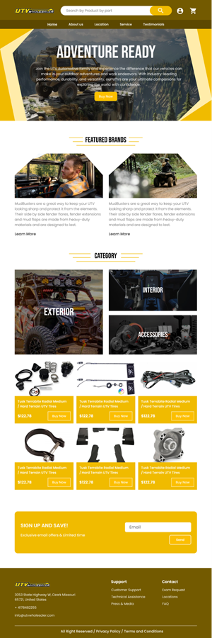 Shopify Design by Taufik H for this project | Design: #33130517