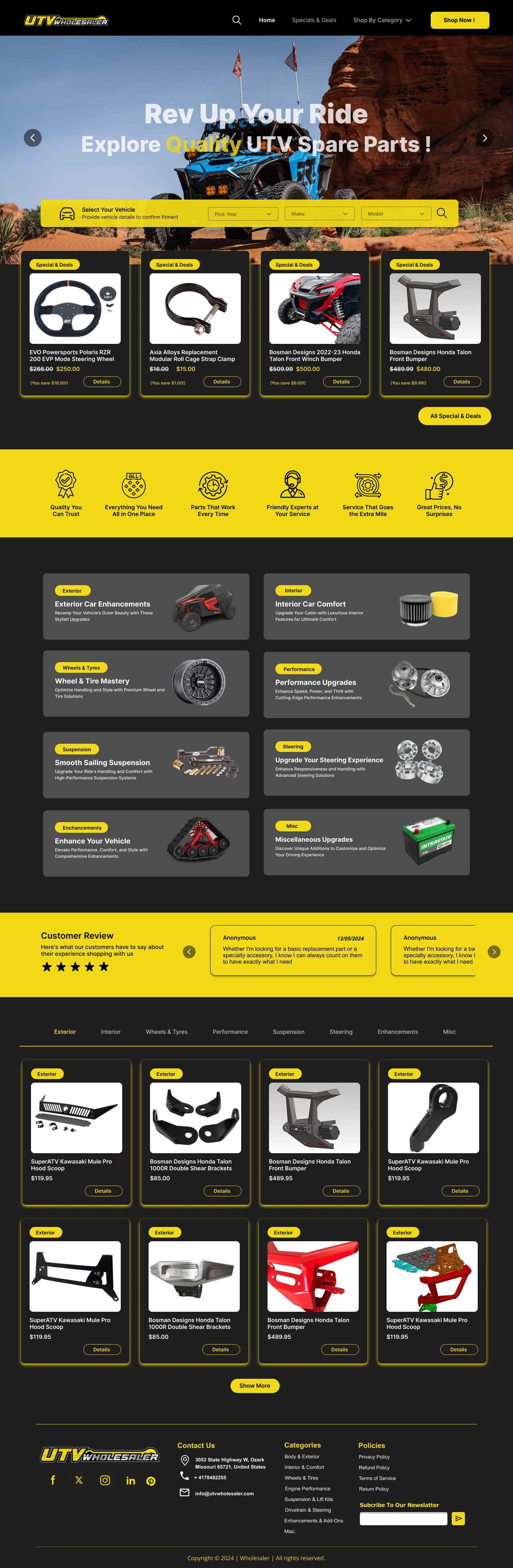 Shopify Design by Taufik H for this project | Design #33130565