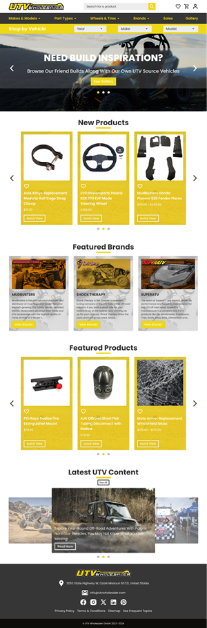 Shopify Design by Taufik H for this project | Design: #33130647