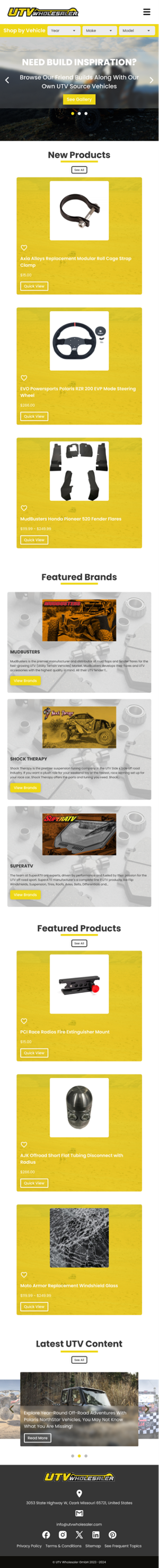 Shopify Design by Taufik H for this project | Design: #33130648