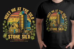 Diseño de Camiseta por Ismail Hossain para stone silo brewery | Diseño #33099288
