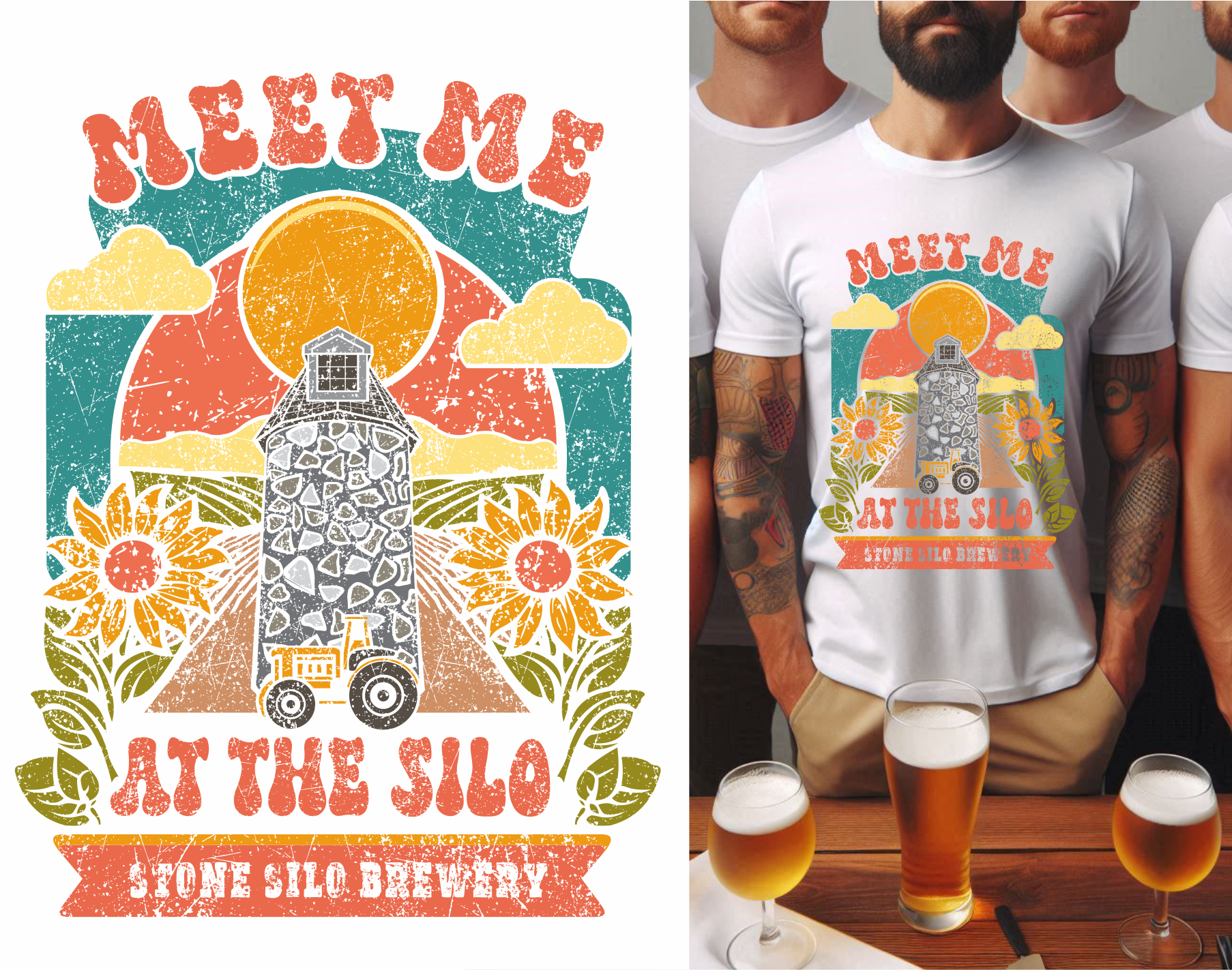 Diseño de Camiseta por Den Bagus para stone silo brewery | Diseño #33101562